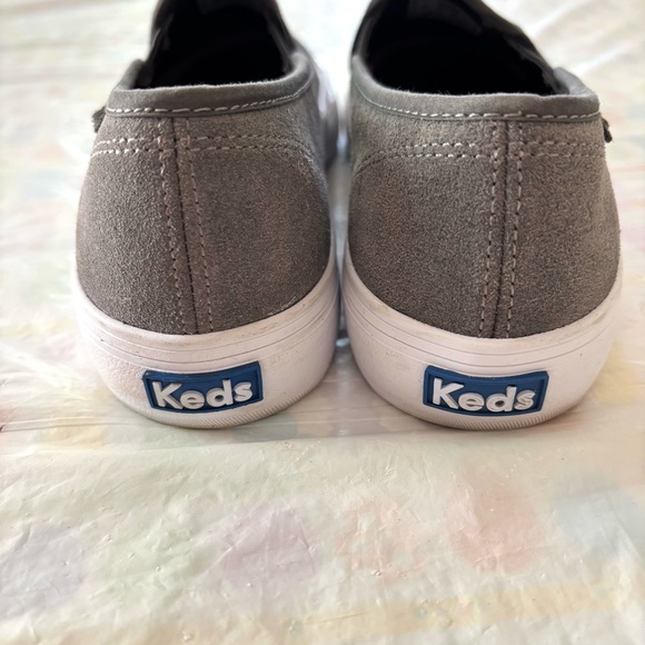 Keds sneakers double decker Gray Slip-On Shoes SZ 9 Worn 1X Indoors - Picture 6 of 14